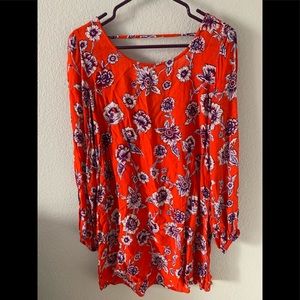 Billabong floral swing dress